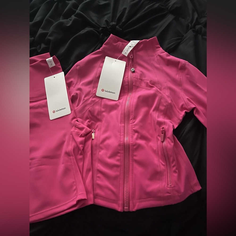 Lululemon Pink Jacket and Skirt Set